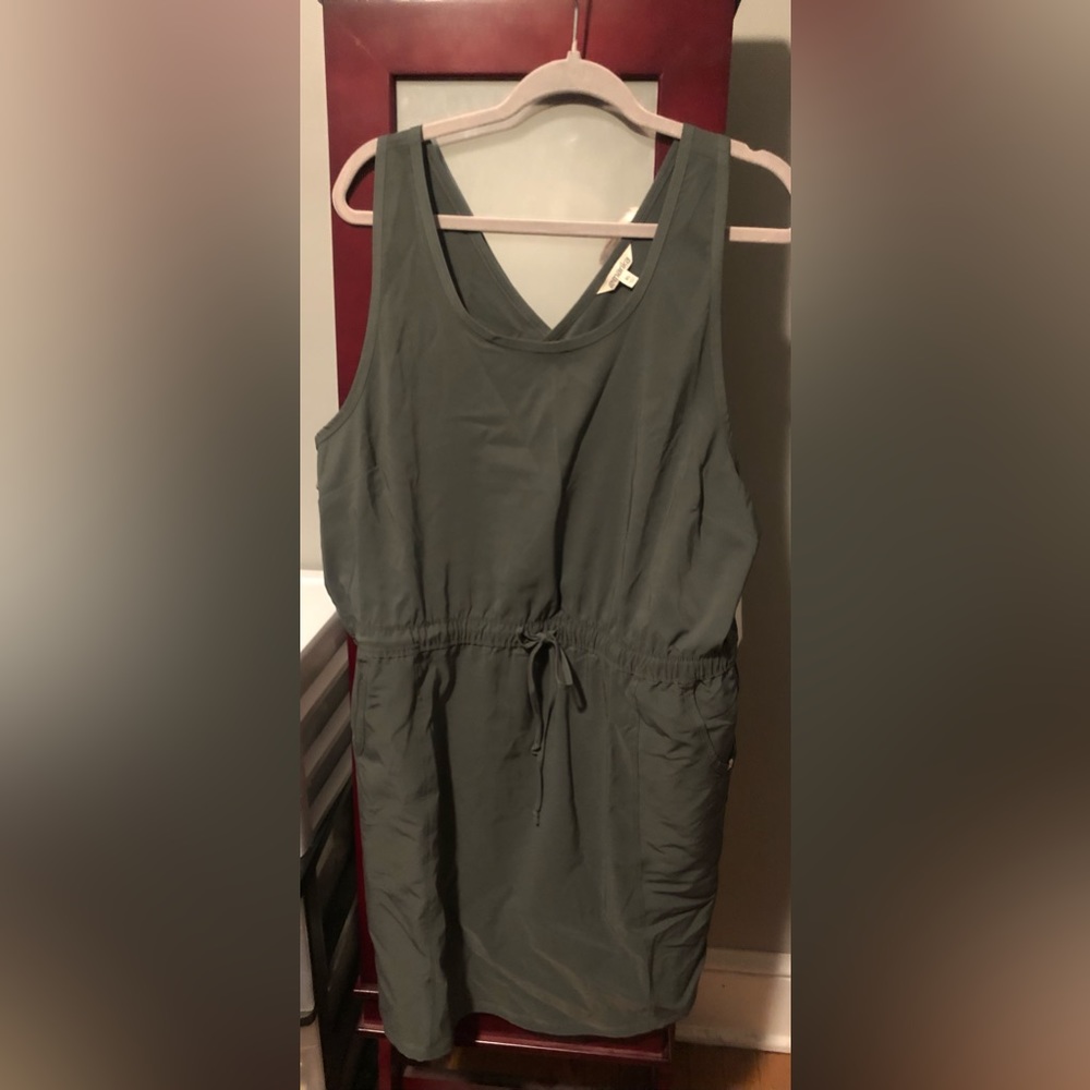 Mossy Green Marika Dress